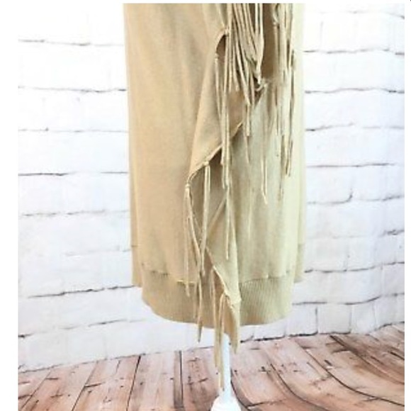 Michael Kors Fringe Cowl Neck Poncho Sweater - Picture 5 of 6